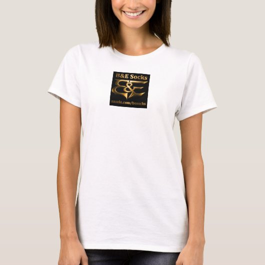B&Eソックス 大胆で精巧なデザイン 0048173 Tシャツ (正面)