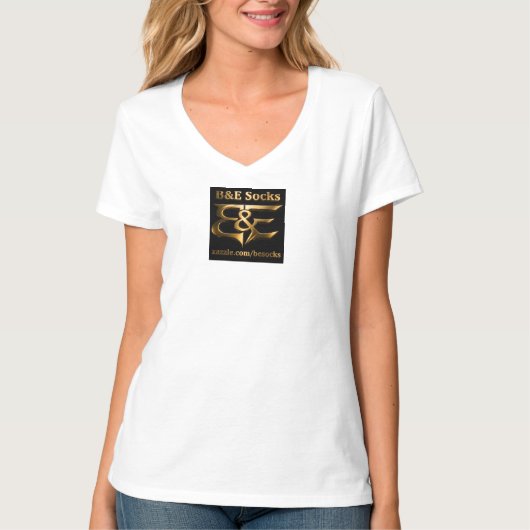 B&Eソックス 大胆で精巧なデザイン 0048173 Tシャツ (正面)