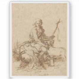 B.E.ムリロ – 洗礼者ヨハネの若者たち シール