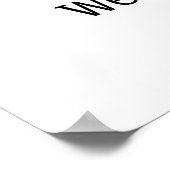 B-E-F-O-R-E NOT B4 – 英語話Not Bingo ポスター (角)