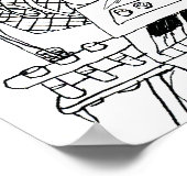 B.E.S&ラジオ化学者のポスター ポスター (角)