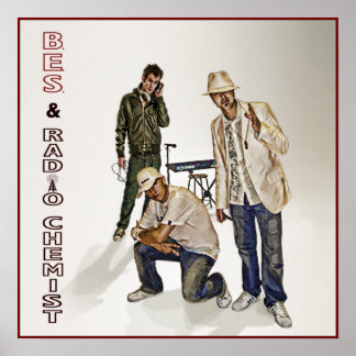 B.E.S&ラジオ化学者ポスター2 ポスター