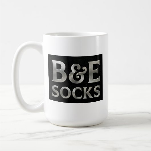 B&E Socks 0047920 コーヒーマグカップ (左)