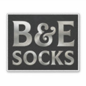 B&E Socks 0047920 シール (正面)