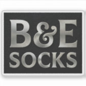 B&E Socks 0047920 シール (正面)