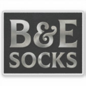 B&E Socks 0047920 シール (正面)
