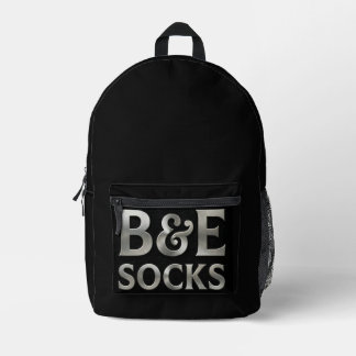 B&E Socks 0047920 プリントバックパック