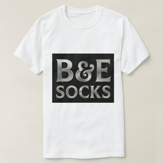 B&E Socks 0047920 Tシャツ (デザイン正面)