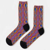 B&E Socks Bold & Elaborate Design 0048120 ソックス (左)