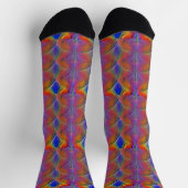 B&E Socks Bold & Elaborate Design 0048120 ソックス (上部)