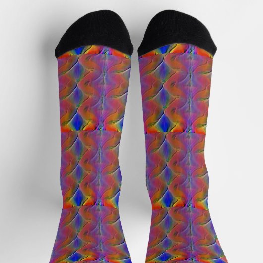 B&E Socks Bold & Elaborate Design 0048120 ソックス (上部)
