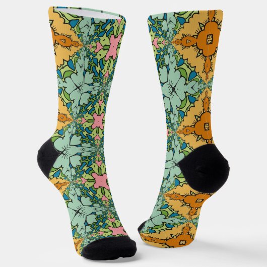 B&E Socks Bold & Elaborate Design 0048174 ソックス (傾斜あり)