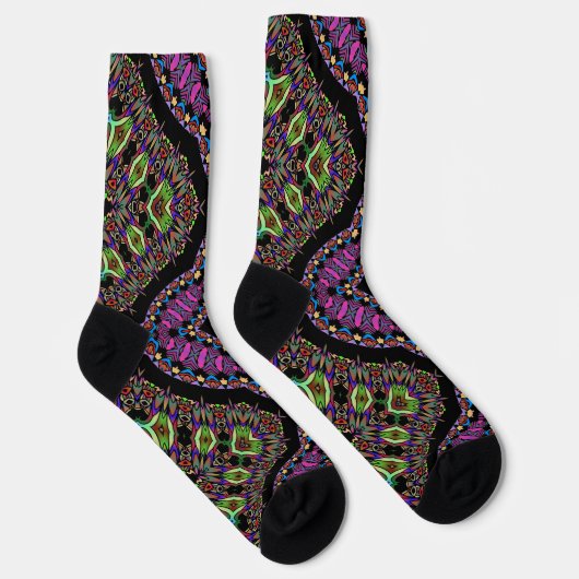B&E Socks Bold & Elaborate Design 0048196 ソックス (右)