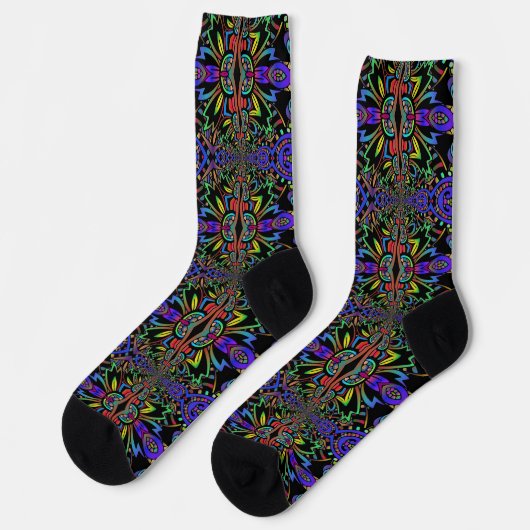 B&E Socks Bold & Elaborate Design 0048216 ソックス (左)