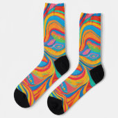 B&E Socks Bold & Elaborate Design 0048962 ソックス (左)