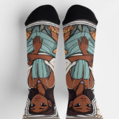 B&E Socks Bold & Elaborate Design 0048967 ソックス (上部)