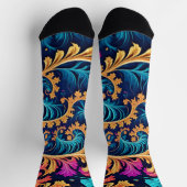 B&E Socks Bold & Elaborate Design 0048980 ソックス (上部)