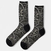B&E Socks Bold & Elaborate Design 0049549-B&E ソックス (左)