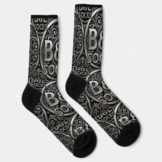 B&E Socks Bold & Elaborate Design 0049549-B&E ソックス (右)