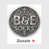 B&E Socks Bold & Elaborate Design 0049553 シール (シート)
