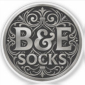 B&E Socks Bold & Elaborate Design 0049553 シール (正面)