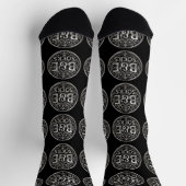 B&E Socks Bold & Elaborate Design 0049553 ソックス (上部)