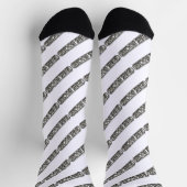 B&E Socks Bold & Elaborate Design 0049555 ソックス (上部)