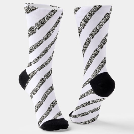 B&E Socks Bold & Elaborate Design 0049555 ソックス (傾斜あり)