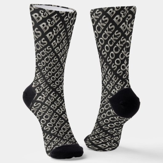 B&E Socks Bold & Elaborate Design 0049556 ソックス (傾斜あり)