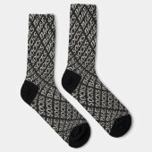 B&E Socks Bold & Elaborate Design 0049556 ソックス (右)