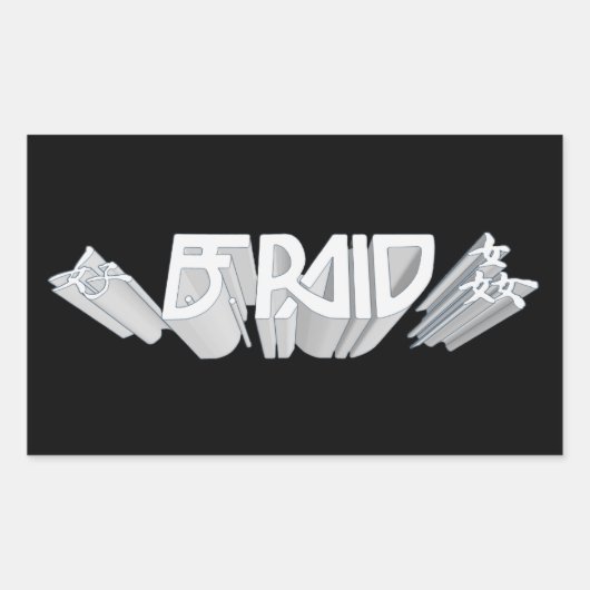 B.F. 4ステッカーのRAIDセット 長方形シール (正面)