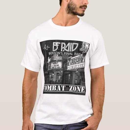 B.F. Raid Combat Zone アルバムアート  Tシャツ (正面)