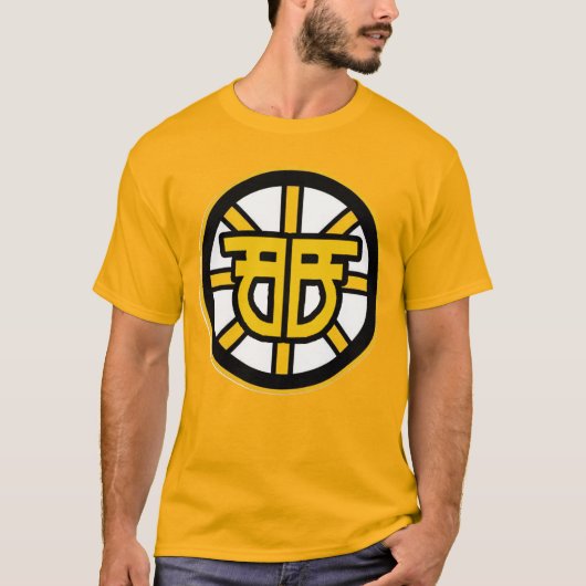 B.F. Raid Hockey Night Tee ゴールド Tシャツ (正面)