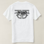 B.F. Raid Mass And Cass グレイテスト・ショー・イン・タウン Tシャツ (デザイン裏面)