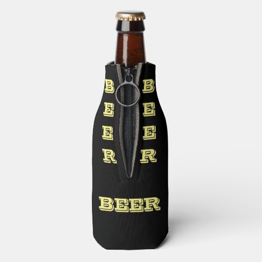 B for Beer ボトルクーラー (ボトル裏面)