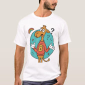 B for Blamey - とまどいのラクダ Tシャツ (正面)