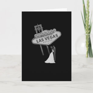 B&G結婚 in Fabulous Las Vegas Cardレトロ カード