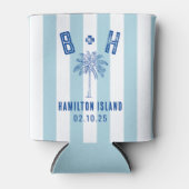 B + Hパームツリーカスタムデザイン01 缶クーラー (正面)