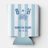 B + Hパームツリーカスタムデザイン01 缶クーラー (裏面)