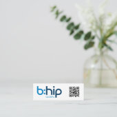 b:HIPディストリビューター名刺 スキニー名刺 (スタンド正面)