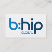 b:HIPディストリビューター ビジネスカード 青 (正面)