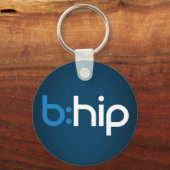 b:hip logo keychain キーホルダー (正面)