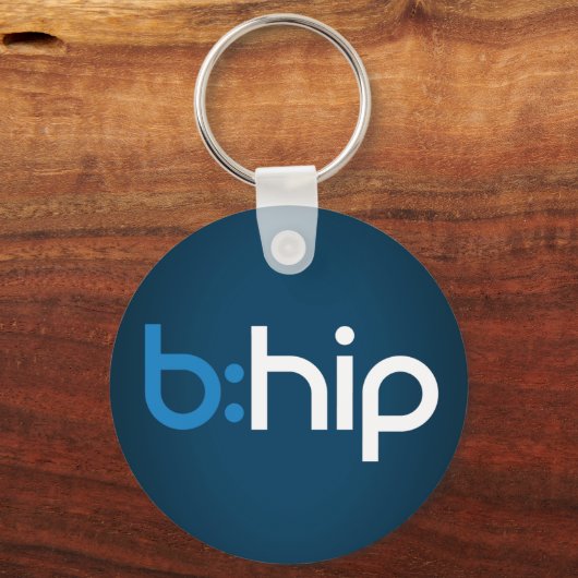 b:hip logo keychain キーホルダー (正面)