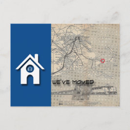 B House Map Replaceを自分のマップで移動した 案内ポストカード