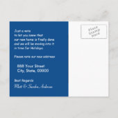 B House Map Replaceを自分のマップで移動した 案内ポストカード (裏面)