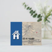 B House Map Replaceを自分のマップで移動した 案内ポストカード (スタンド正面)