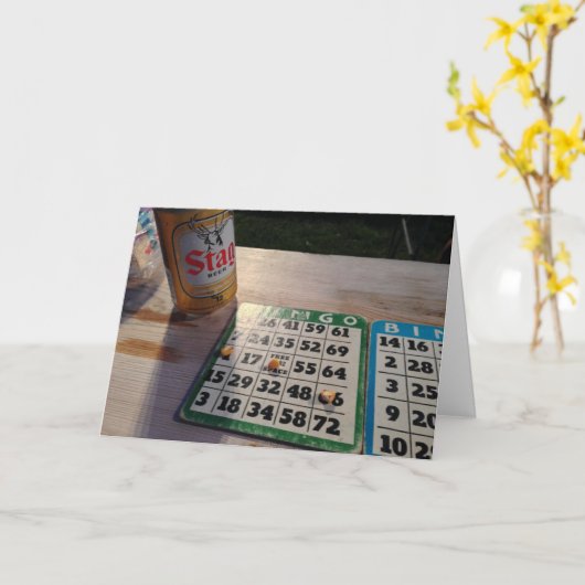 B-I-N-G-O カード (黄色い花)