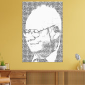 B in Benoit B MandelbrotはBenoit B Mの略 キャンバスプリント (インサイチュ (リビング))