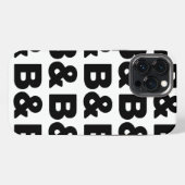 B& iPhoneケース (裏面横)