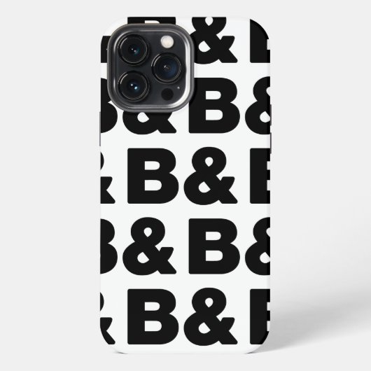 B& iPhoneケース (裏面)